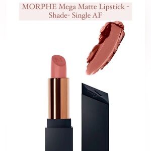 Morphe Lipstick in Single AF - Warm Brown
